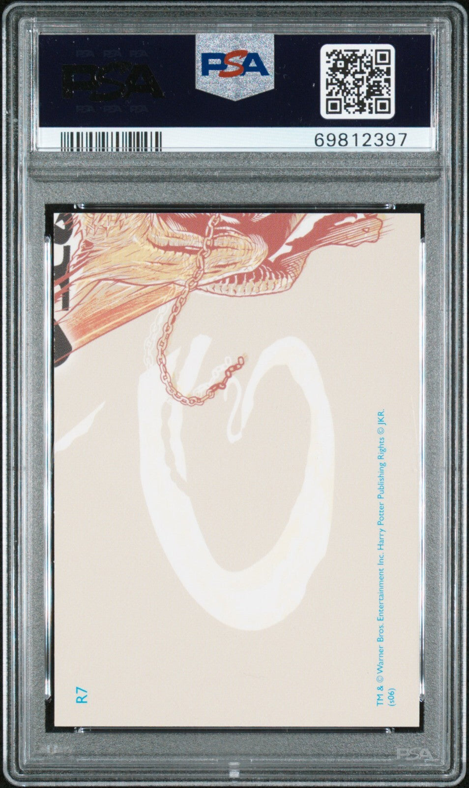 2005 Artbox Harry Potter Triwizard Foil R7 Hungarian Horntail PSA 91