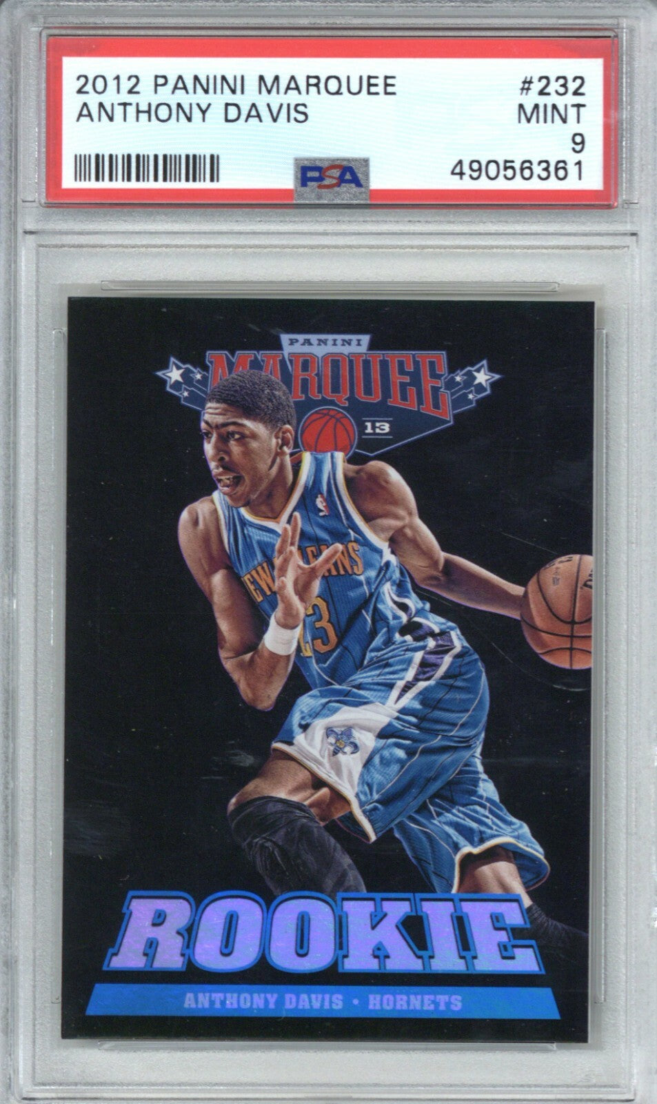 2012 Panini Marquee #232 Anthony Davis PSA 90