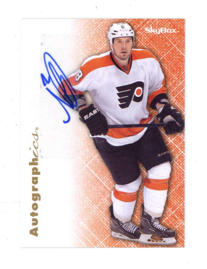 Nicklas Grossman Signed Auto 2012 13 Fleer Retro #96NG 0
