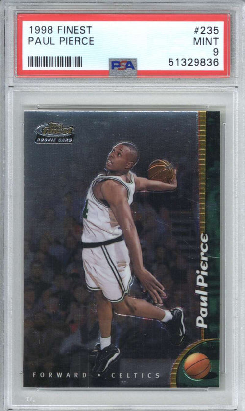 1998 Finest 235 Paul Pierce PSA 9 0