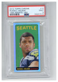 2012 Topps Chrome 1965 Inserts 12 Russell Wilson Refractor PSA 90