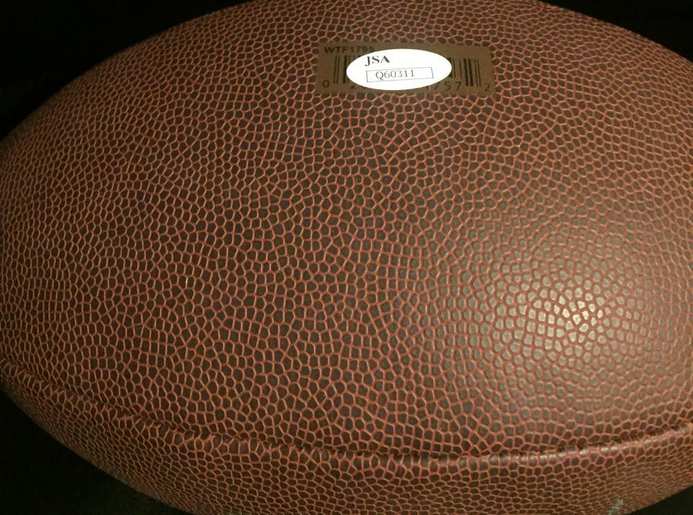 Matt Hasselbeck Signed Autographed Football JSA Authentic1