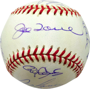 2000 Yankees Signed Autographed OML Baseball Jeter Steiner