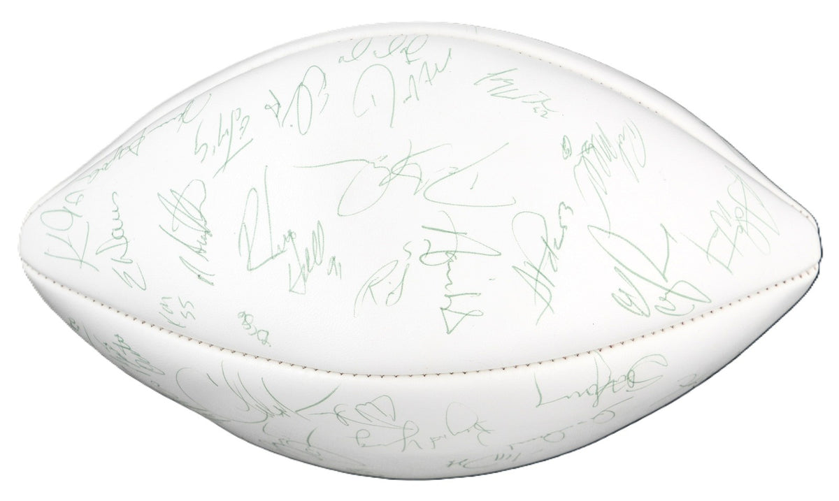 1994 Super Bowl Champion 49ers Team Signed Auto Football Young Rice Sanders GRAD1