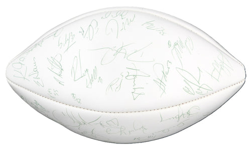 1994 Super Bowl Champion 49ers Team Signed Auto Football Young Rice Sanders GRAD1