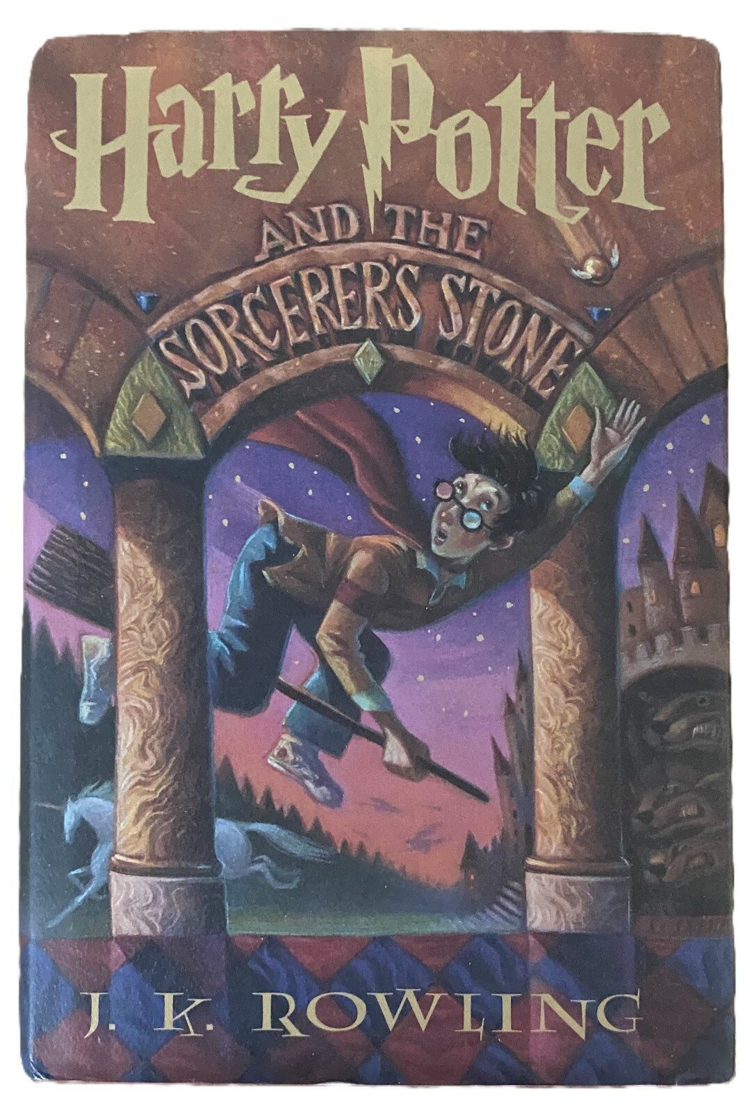 1998 Harry Potter and the Sorcerer's Stone HC Rowling Red Book Club 156350