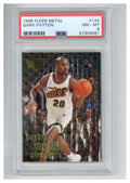1996 Metal 144 Gary Payton PSA 80