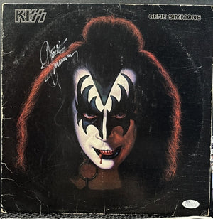 Gene Simmons Signed Auto KISS Solo Album JSA