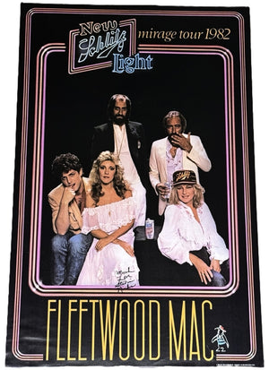Stevie Nicks Signed 18x27 Fleetwood Mac Poster Beckett BAS LOA
