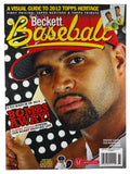 Albert Pujols 2012 June Beckett Magazine Original Complete0