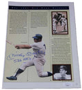 Mickey Mantle Signed Auto 1961 Yankees 8x10 Photo 536 HRs Inscribed JSA0