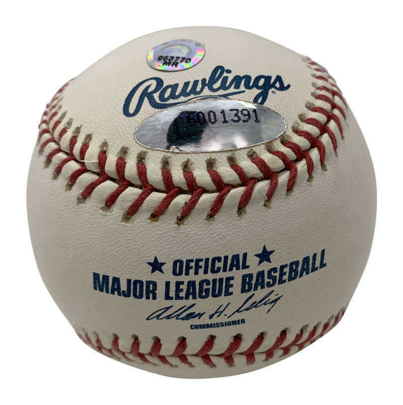 Brandon Wood Signed Autographed OML Baseball Tristar 1