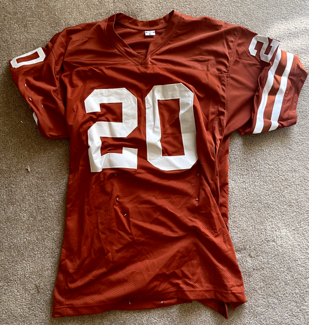 Earl Campbell Signed Longhorns Jersey HOF JSA2