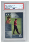 2001 SP Authentic Focus on A Champion FC3 Tiger Woods PSA 80