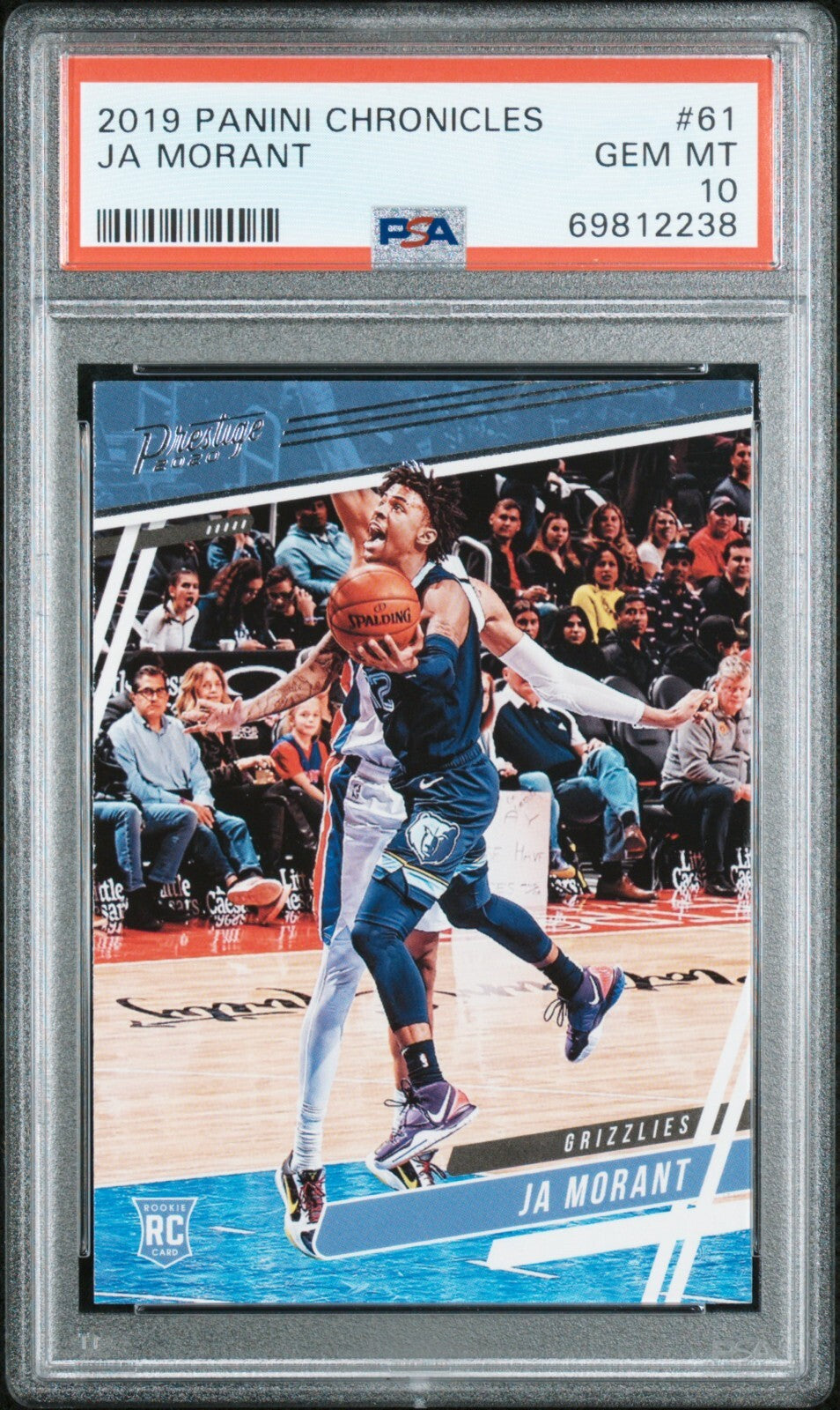 2019 Panini Chronicles 61 Ja Morant PSA 100
