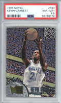 1995 Metal 167 Kevin Garnett PSA 8.5 0