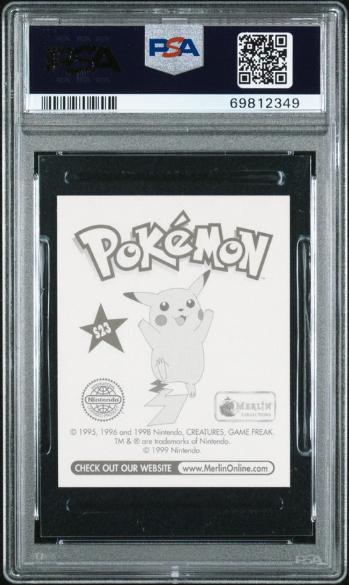 1999 Merlin Pokemon S23 Mew Prism PSA 91