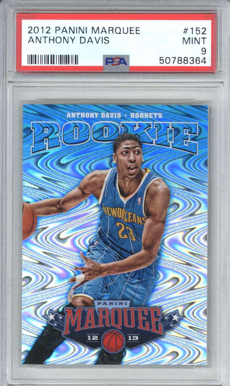 2012 Panini Marquee 152 Anthony Davis PSA 9 0