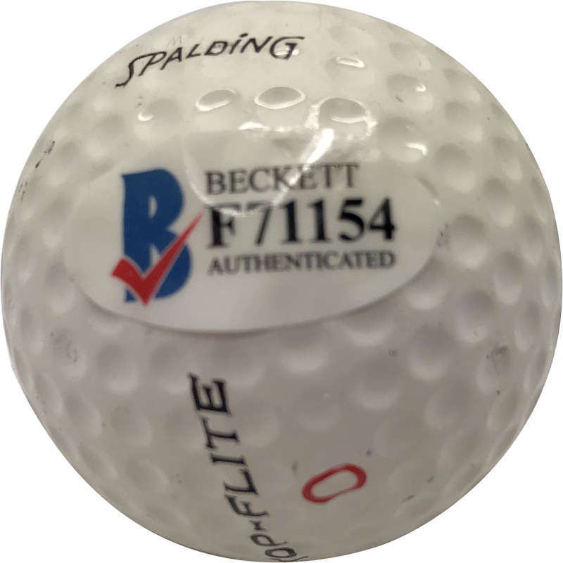 Bob Murphy Signed Autographed Golf Ball Beckett BAS 1