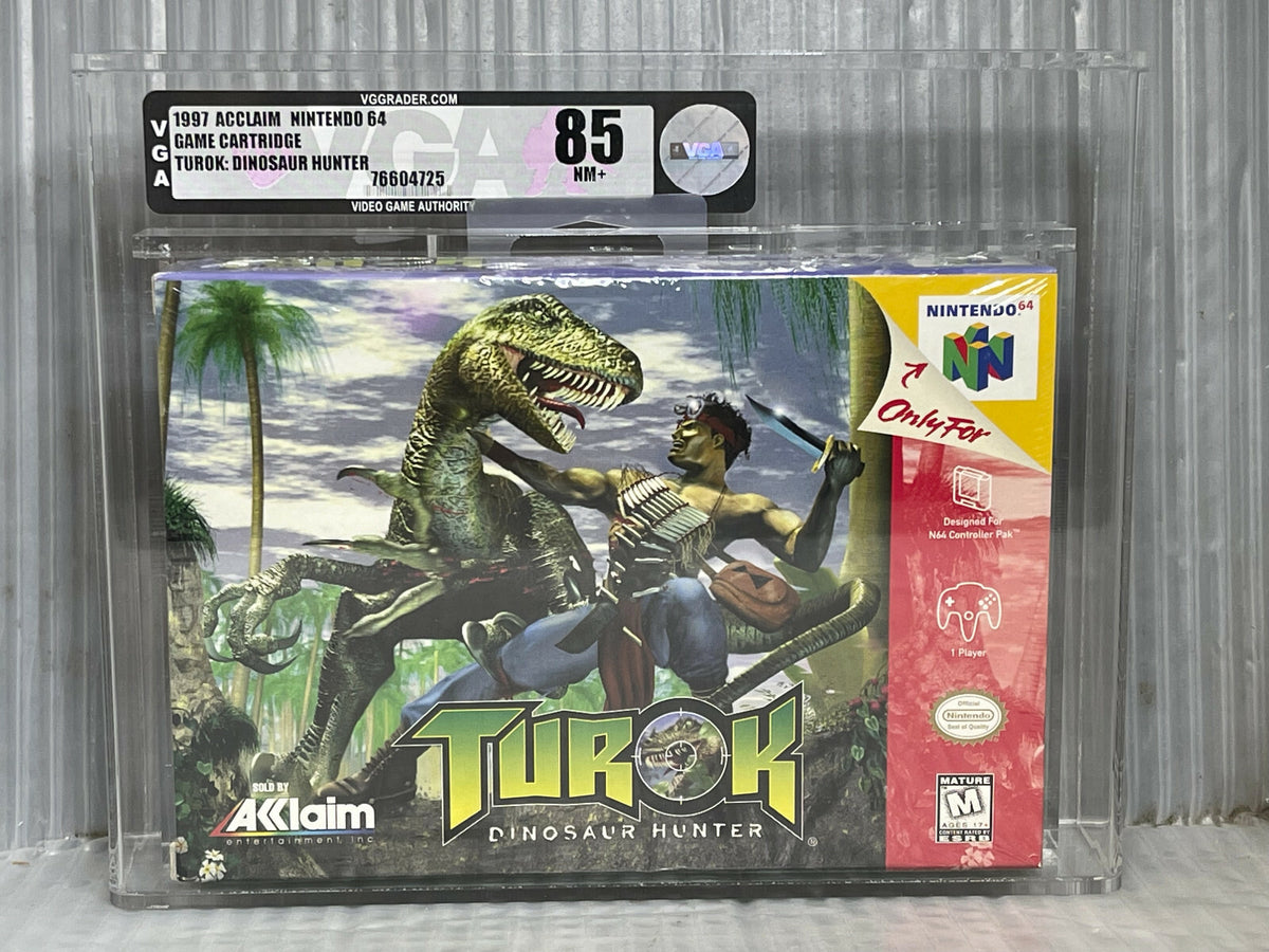 1997 Nintendo 64 Turok Dinosaur Hunter VGA 850