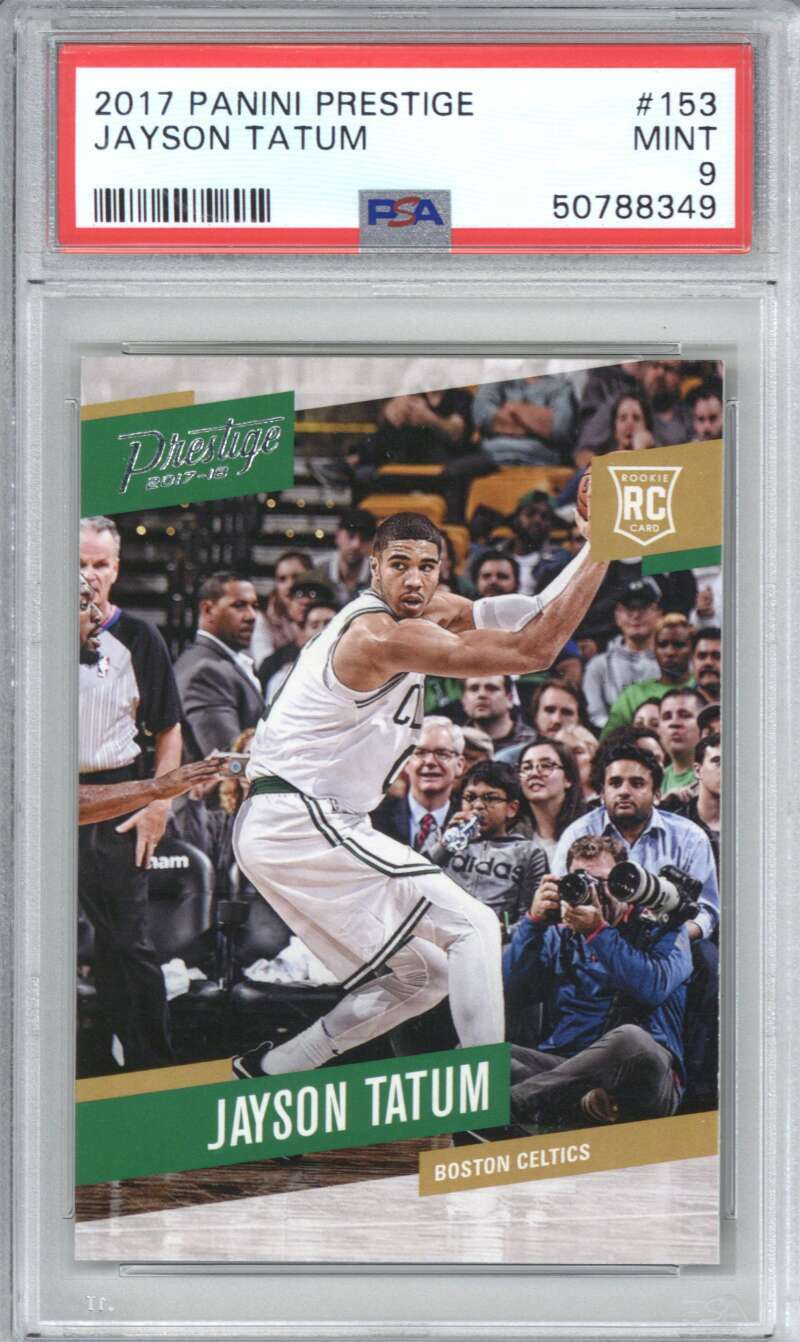 2017 Panini Prestige 153 Jayson Tatum PSA 9 0