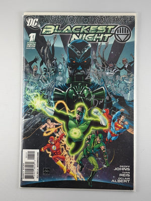 DC   Blackest Night #1 (2009) Ethan Van Sciver Retailer Incentive Variant Cover