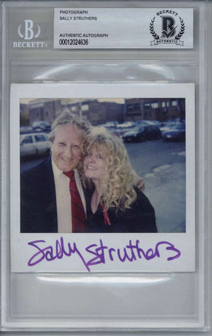 Sally Struthers Signed 3x4 Photograph Beckett BAS