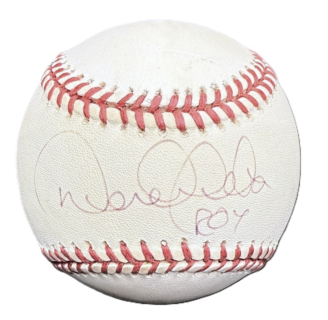 Derek Jeter Rookie Signed OAL Baseball ROY Inscription PSA PSA/DNA LOA0