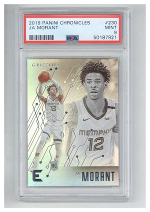 2019 Panini Chronicles Ja Morant 230 PSA 9