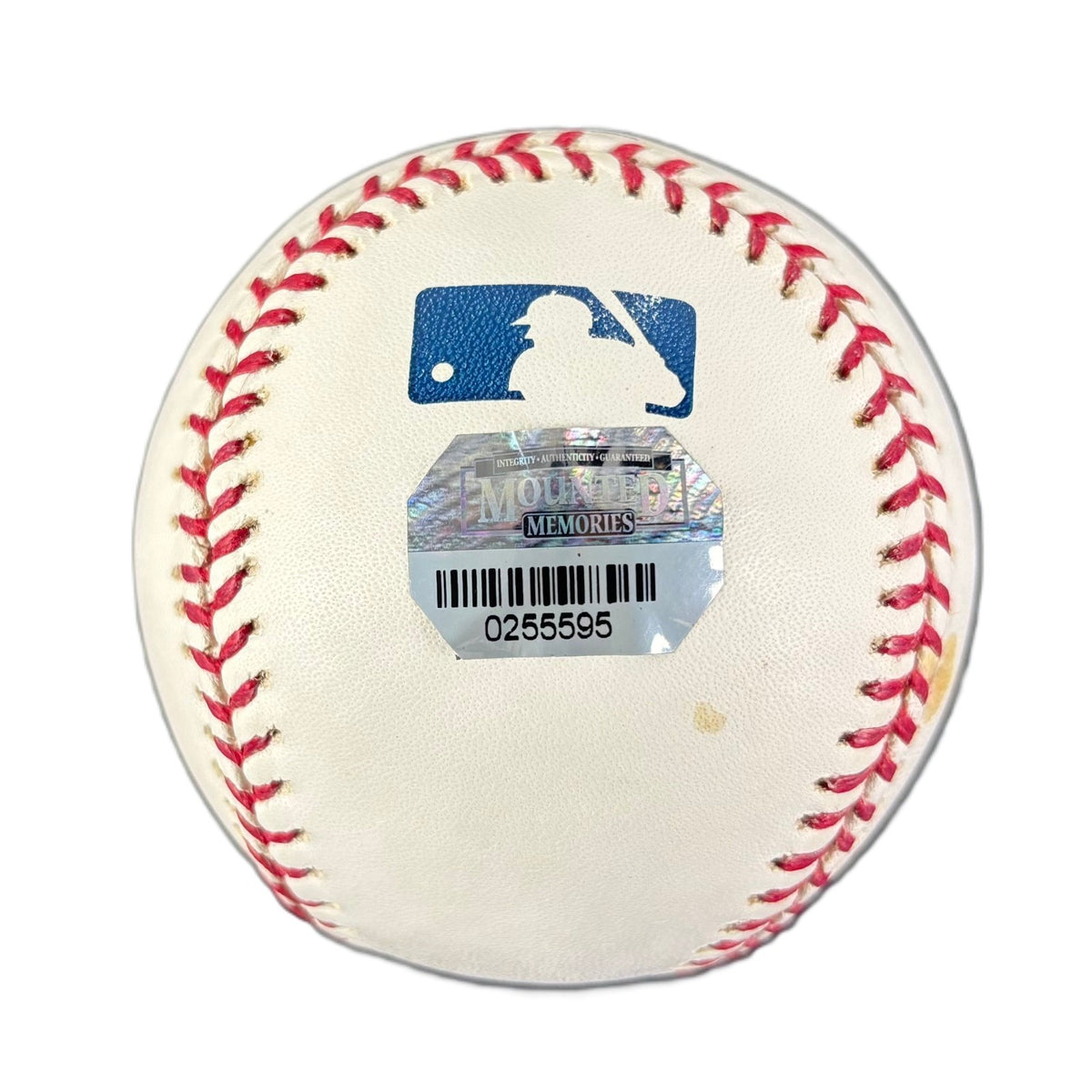 George Brett Signed OML Baseball 3154 Hits MLB Mounted Memories1