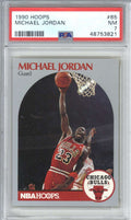 1990 Hoops 65 Michael Jordan PSA 70