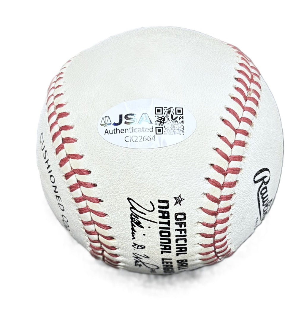 Don Sutton Signed NAL Baseball HOF JSA COA1