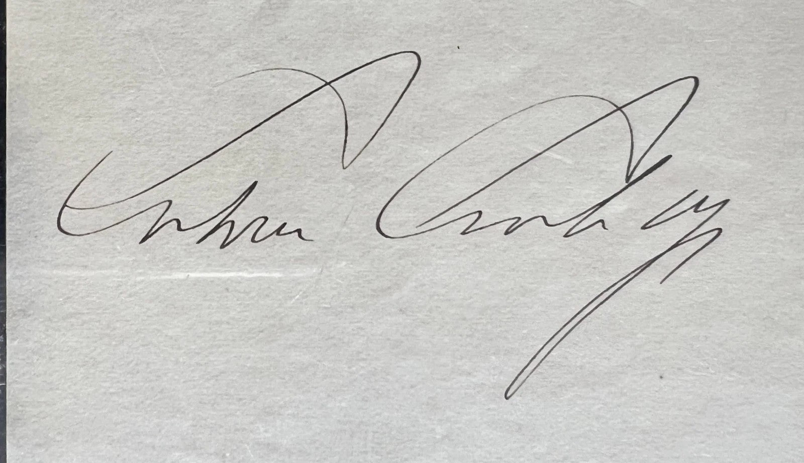 Calvin Coolidge Signed Auto 12x19 Appointment Document President Grad LOA1