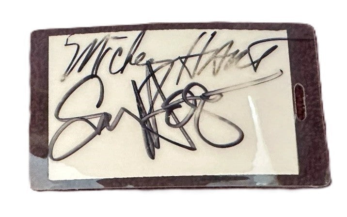 Sammy Hagar Mickey Hart Signed Auto 1999 Open Nature Concert Ticket Grad LOA0