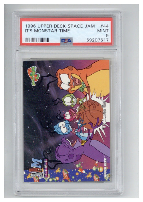 1996 Upper Deck Space Jam 44 It's Monstar Time PSA 90
