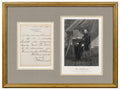 General Philip H Sheridan Signed Auto Handwritten 1885 Army Letter Grad LOA0