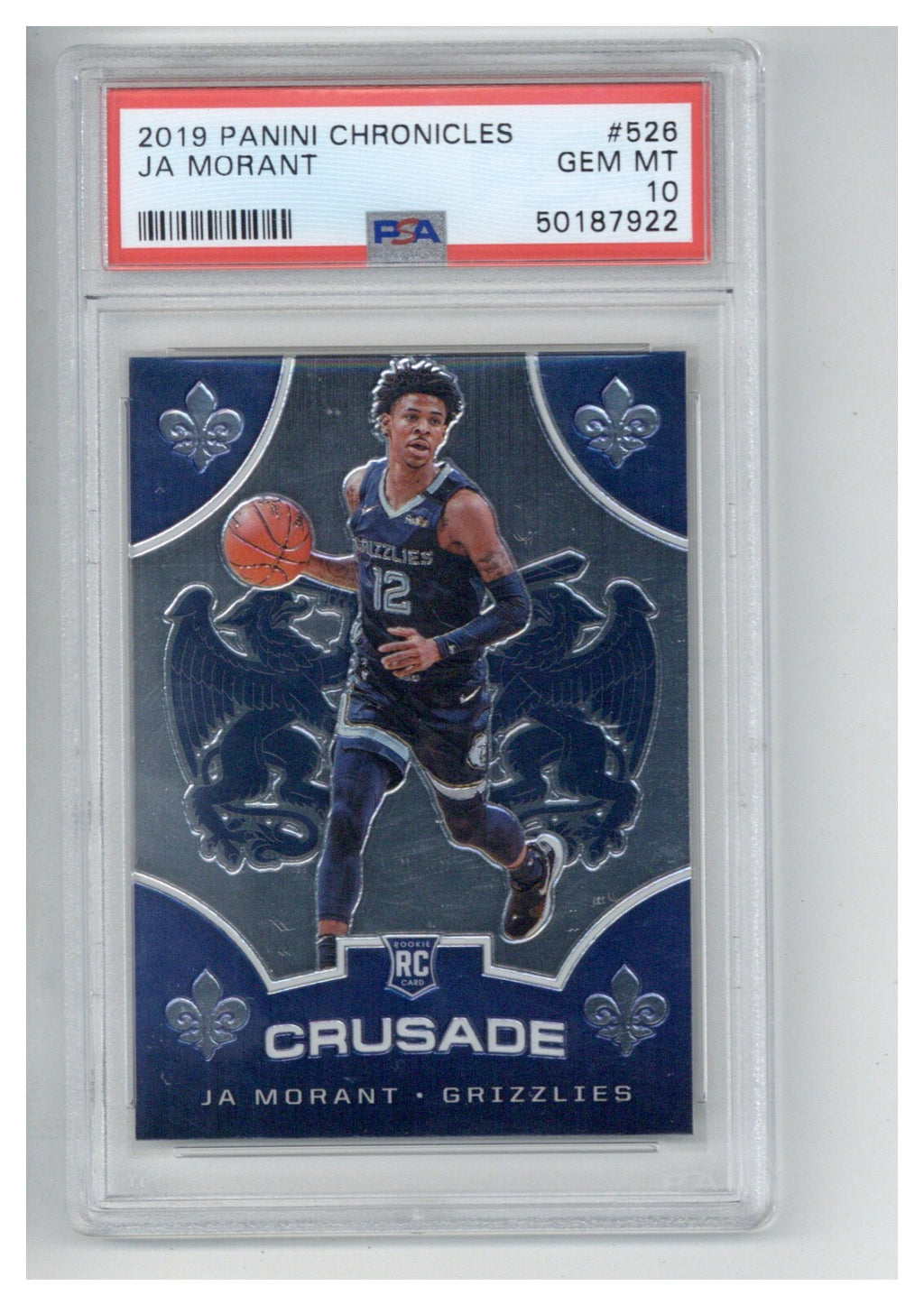 2019 Panini Chronicles 526 Crusade PSA 100