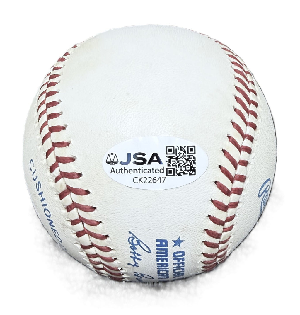 Frank Robinson Signed OAL Baseball HOF JSA COA1