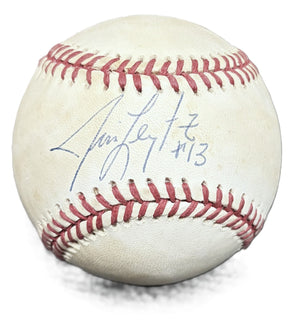 Jim Leyritz Signed Auto OAL Baseball New York Yankees 1996 WS Champs JSA COA