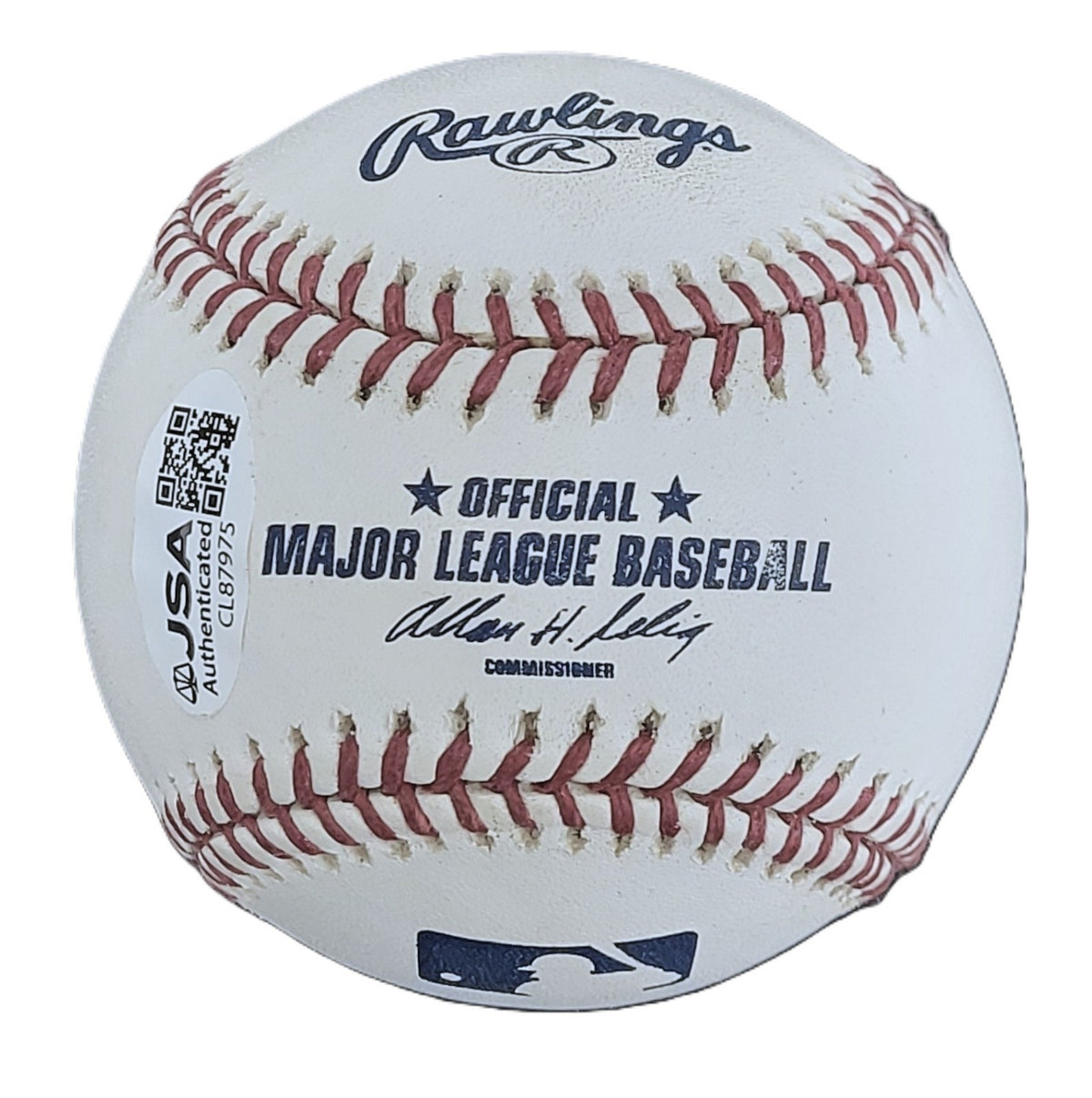 Ichiro Suzuki Signed Auto Rookie Era OML Bud Selig Baseball JSA Mariners HOF1