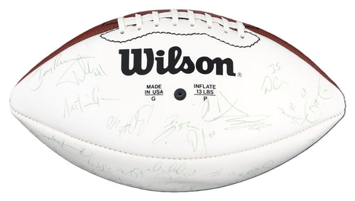 1994 Super Bowl Champion 49ers Team Signed Auto Football Young Rice Sanders GRAD0