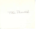 Tom Paciorek Signed Autographed Index Card JSA 0