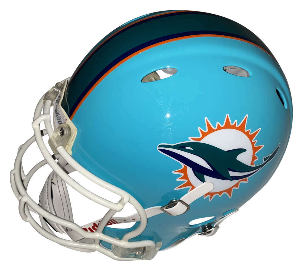 Riddell Miami Dolphins Team Issued PROLINE Football Helmet0