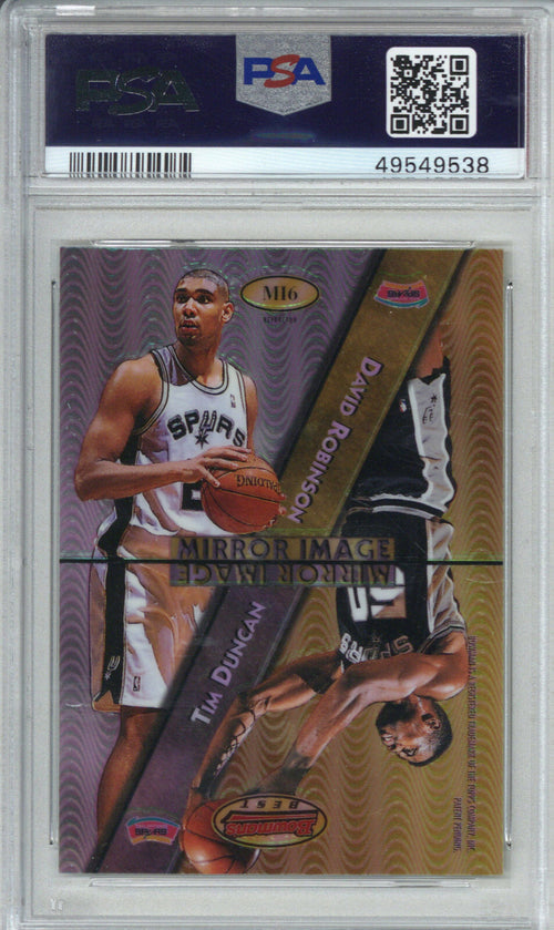 1997 Bowman's Best Mirror Image MI6 Camby Duncan Kemp Robinson Refractor PSA 91