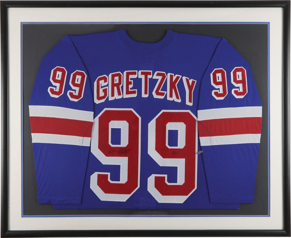 Wayne Gretzky Signed New York Rangers CCM Jersey Upper Deck UDA0
