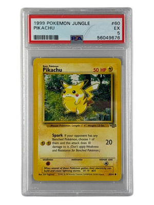 1999 Pokemon Jungle Pikachu 60 PSA 5
