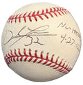 Derek Lowe Signed No Hitter 4 27 02 OML Baseball JSA COA0