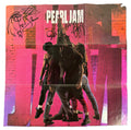 Pearl Jam Ten Signed CD Poster Vedder Gossard McCready Ament Sketch Beckett BAS0