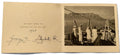 Queen Elizabeth King George VI Signed Auto 1948 Royal Christmas Card Grad LOA0