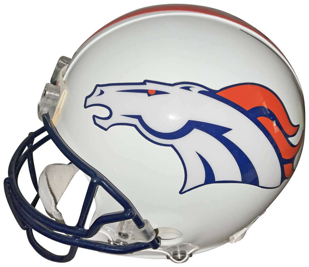 Denver Broncos Riddell Team Issued PROLINE Helmet 0